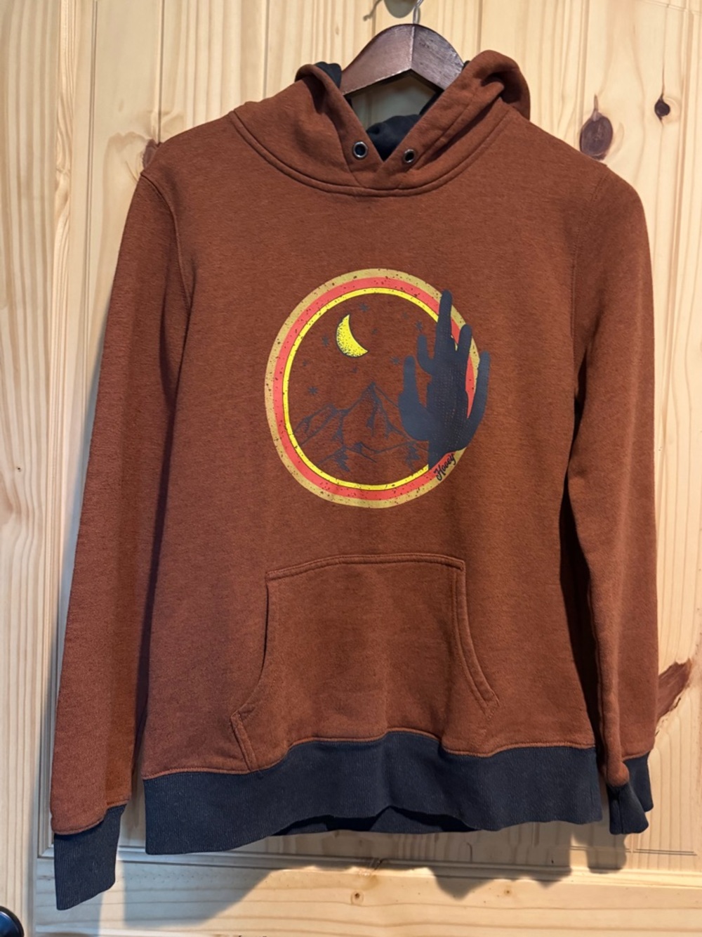 Hooey Women's Marfa Heather Hoody Heather Orange Size Medium‎